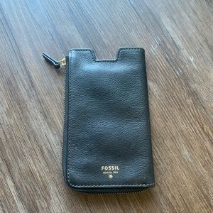 Fossil wallet black